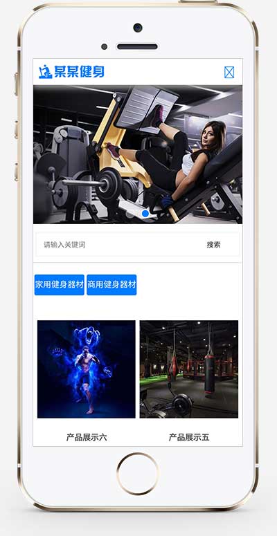 戶外運動健身器材營銷型網站源碼(圖1) 1.jpg