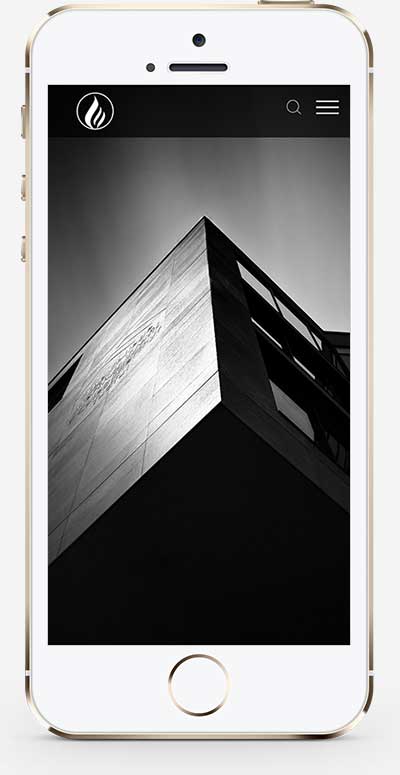 (自適應手機端)響應式室內建筑設計工程公司網站pbootcms模板 裝修設計公司網站源碼下載