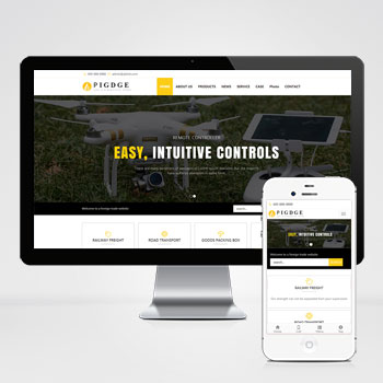 (自適應(yīng)手機(jī)端)響應(yīng)式五金電器出口英文外貿(mào)類網(wǎng)站pbootc