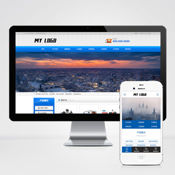 (PC+WAP)金屬切割設(shè)備類網(wǎng)站模板 藍(lán)色機(jī)械設(shè)備網(wǎng)站源碼