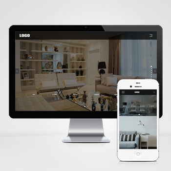 (自適應手機版)全屏滾動裝修裝潢公司網站模板