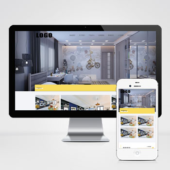  (自適應手機端)響應式裝修設計網站模板 裝修裝潢公司網站源