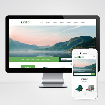  (自適應手機端)環保設備網站模板 響應式水處理設備網站源碼下載