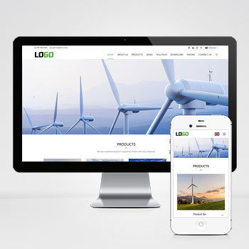  (自適應手機端)通用外貿網站模板 中英文網站源碼 - 帶三級子欄目