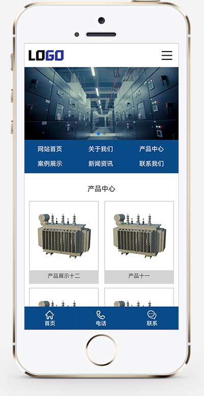 (PC+WAP)大氣滾屏網站模板 電氣電力設備網站源碼下載 (PC+WAP)大氣滾屏網站模板 電氣電力設備網站源碼下載