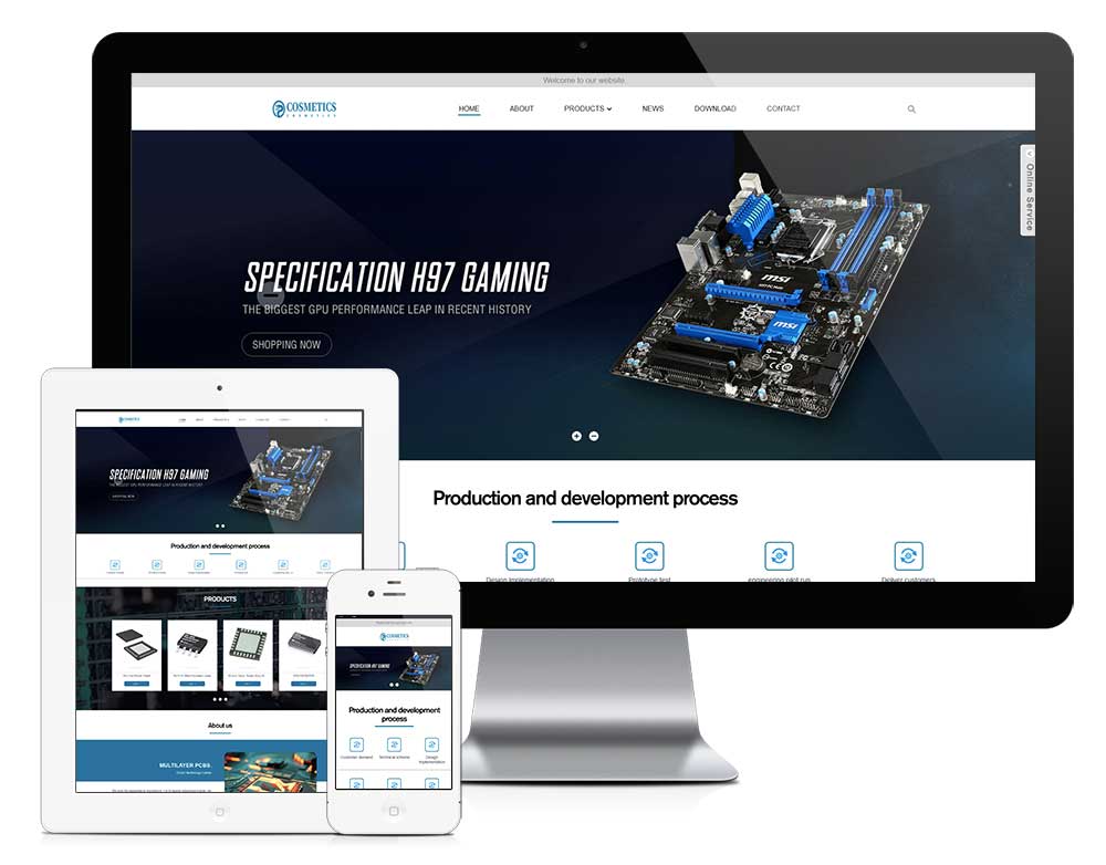 響應式電子元件外貿企業網站模板(圖1) 1.jpg