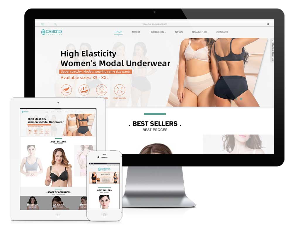 響應式內衣服飾外貿企業網站模板(圖1) 1.jpg